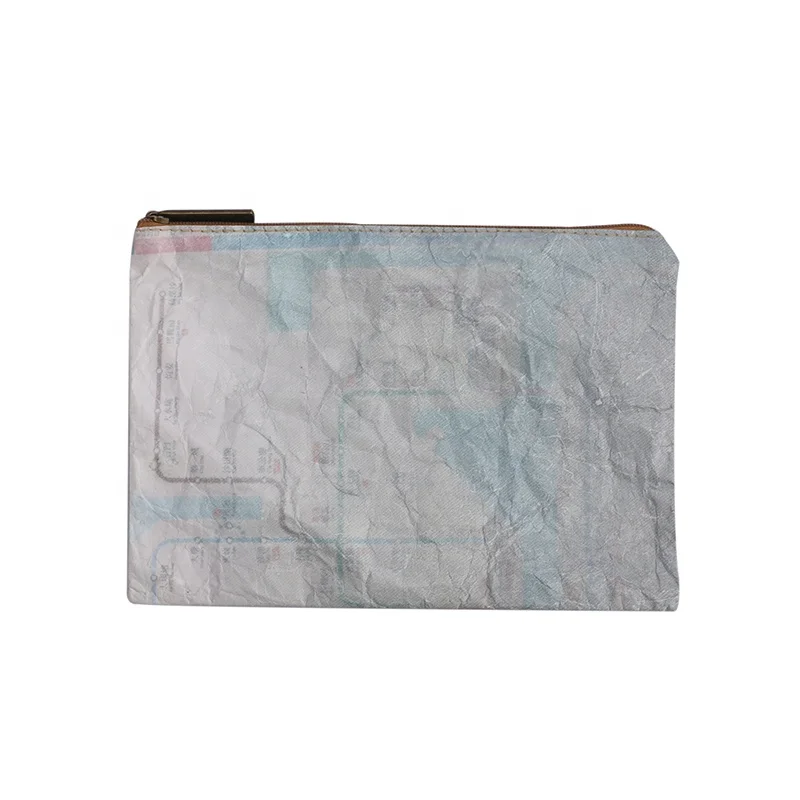 OEM daily life  storage bag environmentally friendly wallet durable coin  purse Tyvek  paper  waterproof  wallet