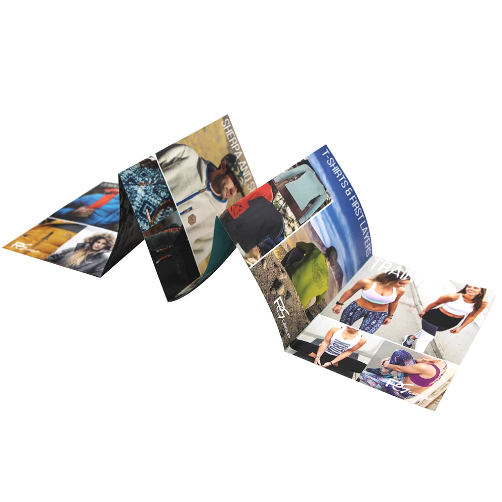 Custom High Quality Booklet Folded Fancy Brochure Printing Leaflet