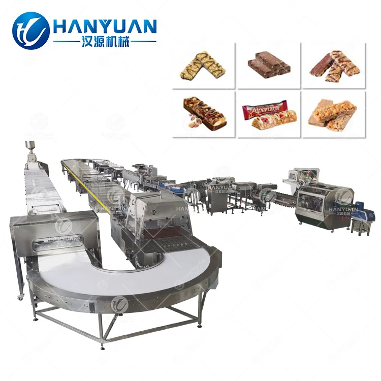 Chocolate Bar Candy Machine/Protein Bar/Cereal Bar Production Line Making Machine
