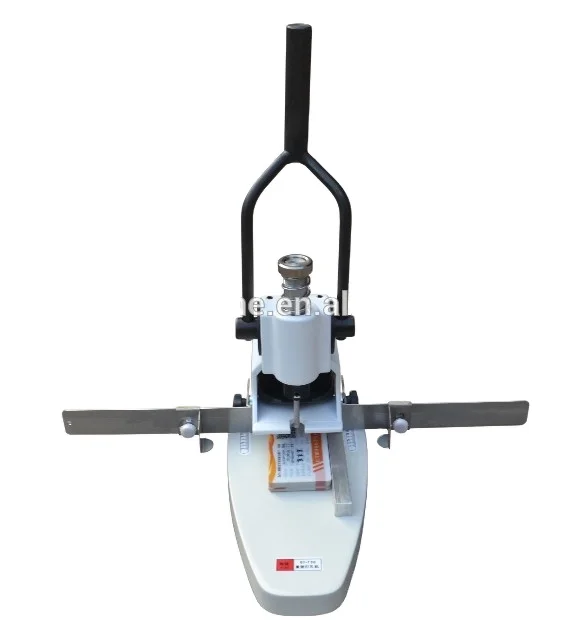 Manual Single Hole Puncher 300 Sheets Paper Hand Menu Punch Cloth Drilling Machine