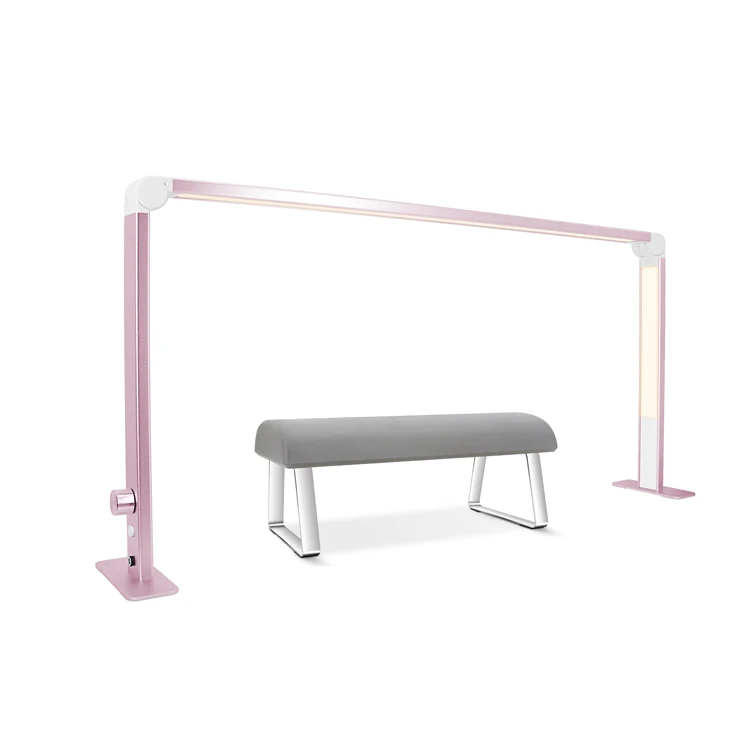 2023 New Design Nail Desk Light 48W Foldable Led Nail Table Lamp For Spa Salon Eyelash Extension