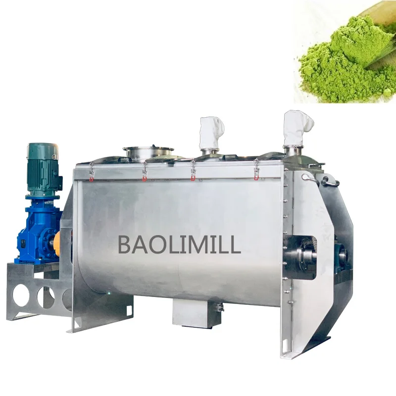 Industrial Powder Ribbon Blender Mixing