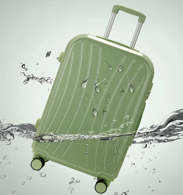 PC material 20-inch fashion spinner wheel Luggage bag male high quality travel suitcase  abs cabin size  travelling trolley box