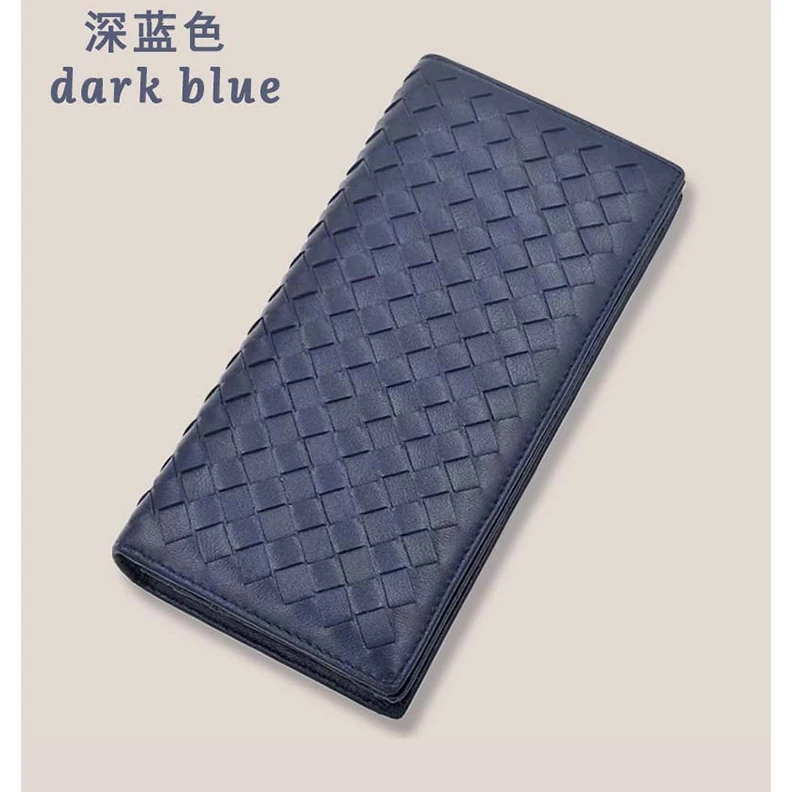 Long wallet Womens genuine Leather Credit Card Holder Sheepskin zipper Wallet Women Card Case Purse