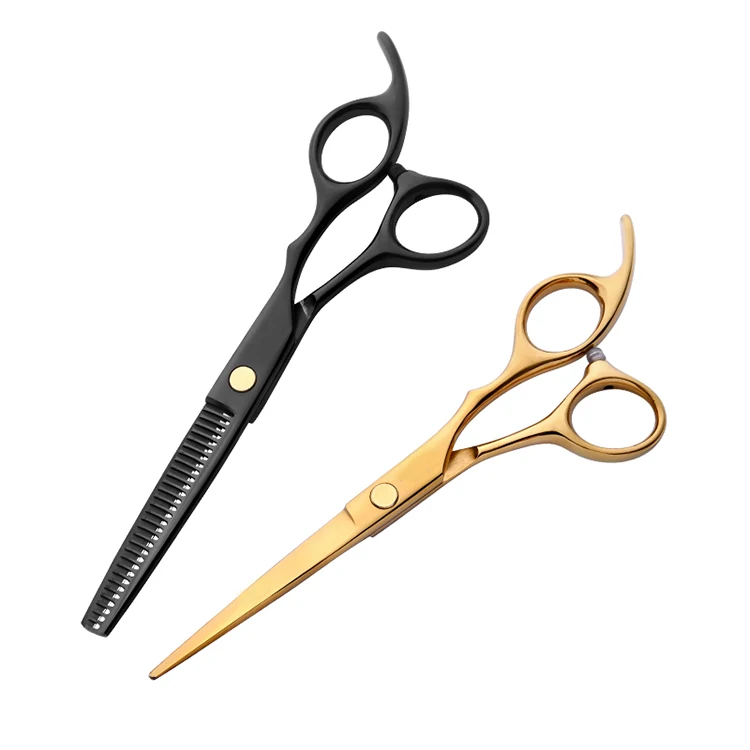 Hairdressing Scissors Barber Razor Comb Pouch Thinning Shears Set Salon Stainless Steel Beauty Hair Scissor