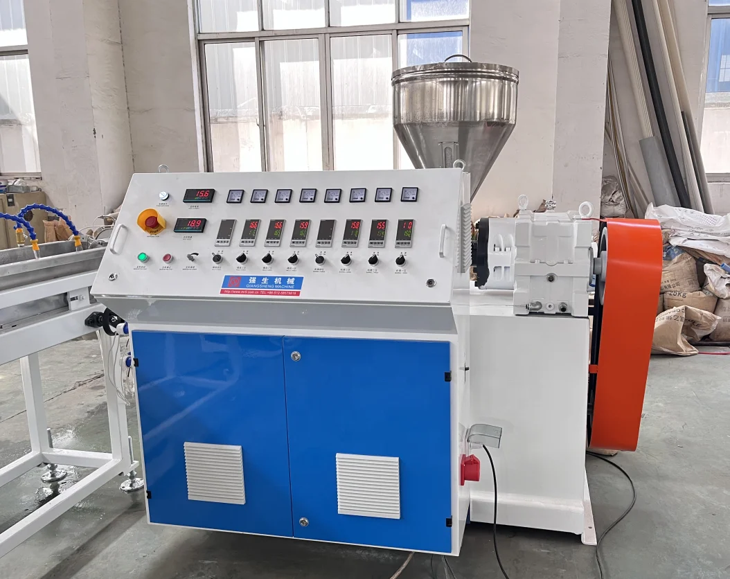 PVC fiber reinforced pipe making machine garden pipe production line PVC Fiber tube machine