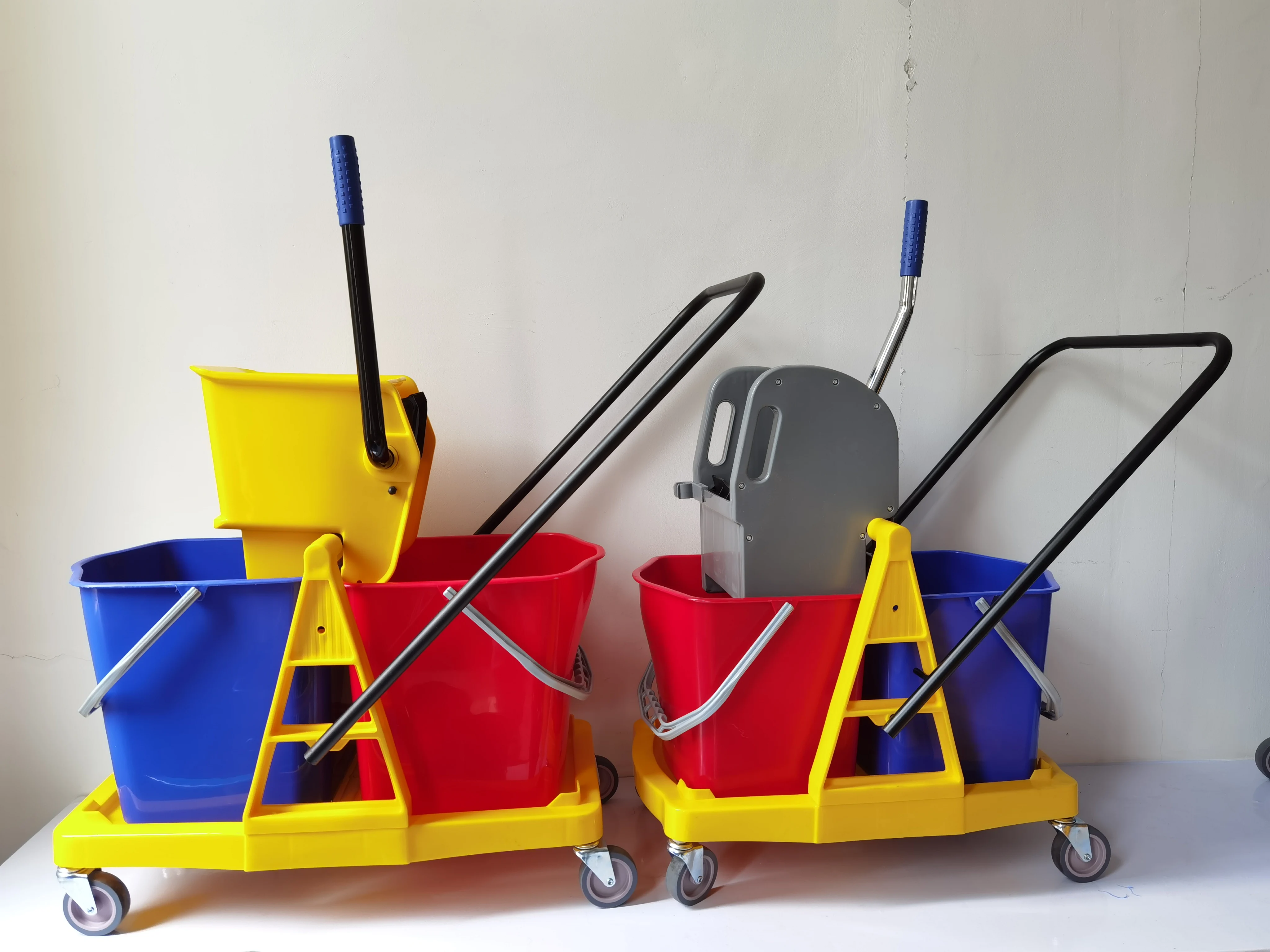 Commerical Cleaning Multi-purpose Plastic Double Bucket Cleaning Service Products