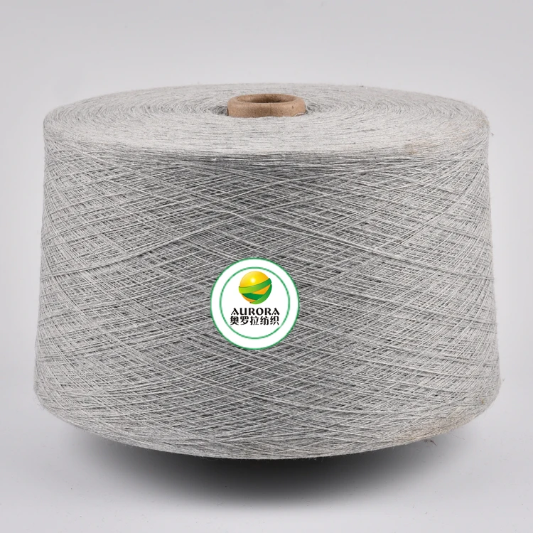  China stock yarn 20s for socks knitting black/grey