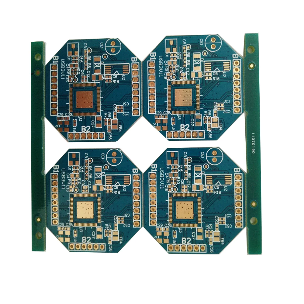 High Quality PCB Electronics Component Circuit Board O E M China Fabrication double-sided PCB FR4 sheet factory