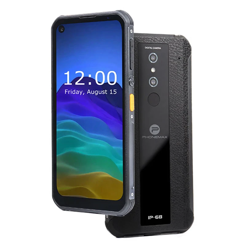 OEM Handheld Android10.0 GSM WCDMA LTE 4+128G Big Battery Barphone 4G Rugged Mobile Phone