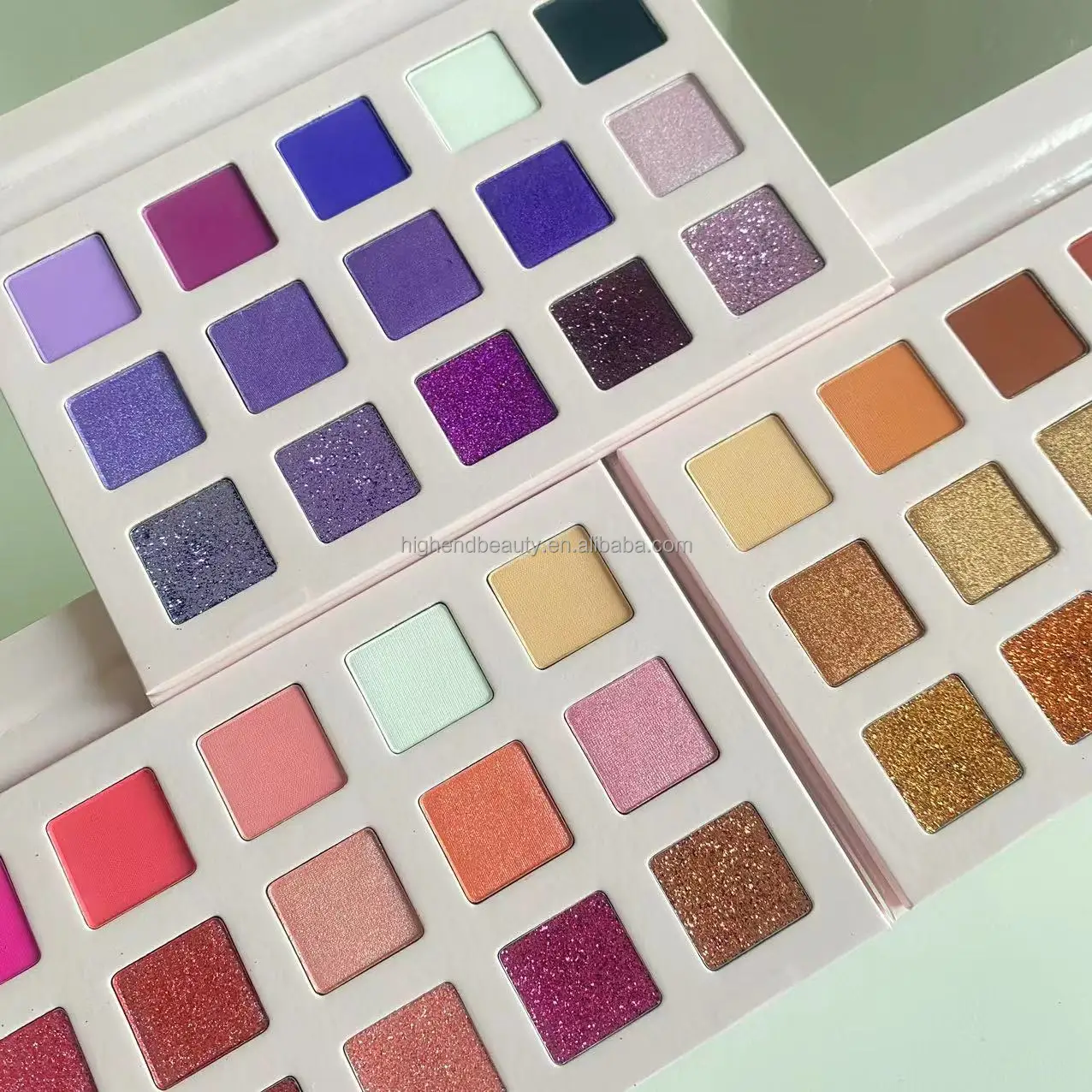 high pigment matte shimmer cosmetics makeup eyeshadow nude eye shadow  customize 15 color palette