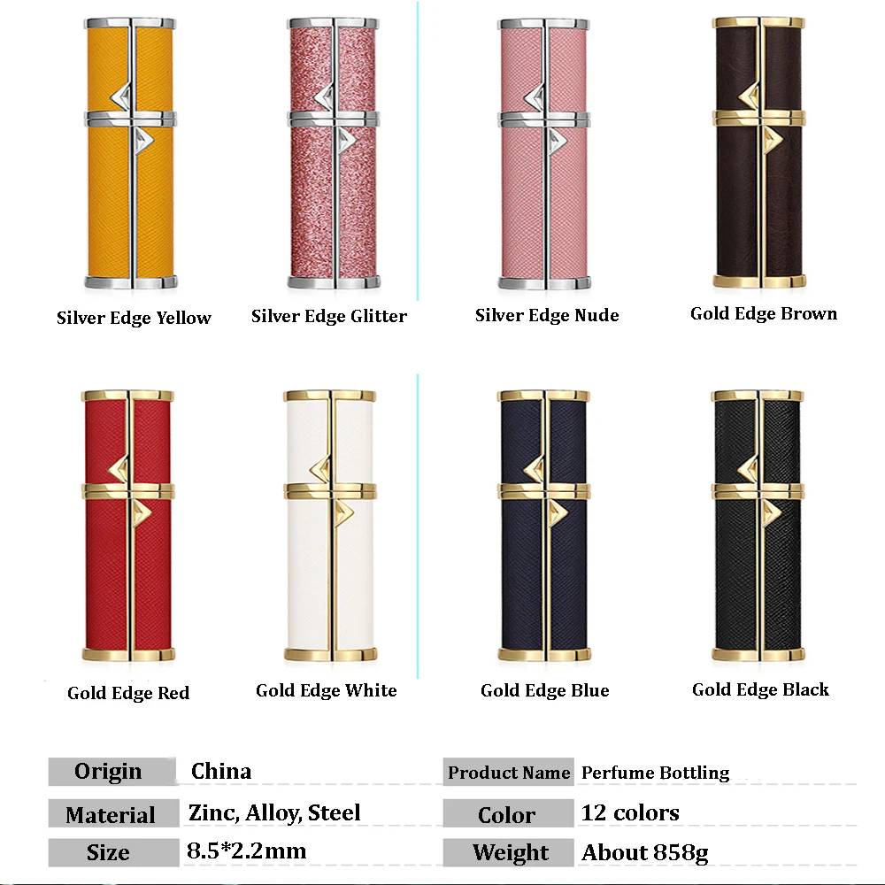 Mini Round portable travel Refillable wholesale clear essential oil perfume 10ml glass lip roller bottles with roller ball