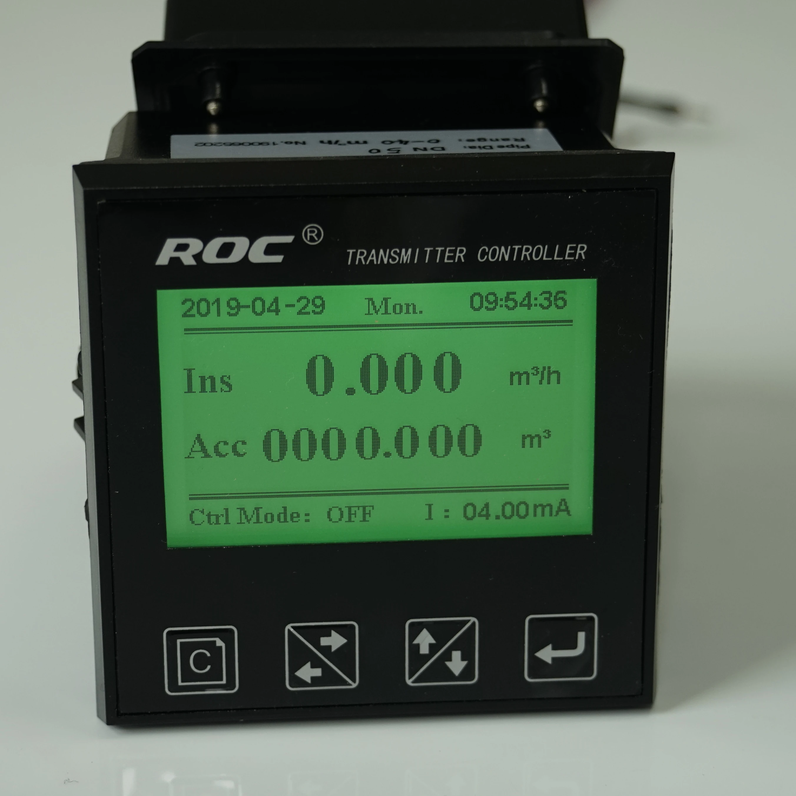 Flowmeter paddle wheel flow meter