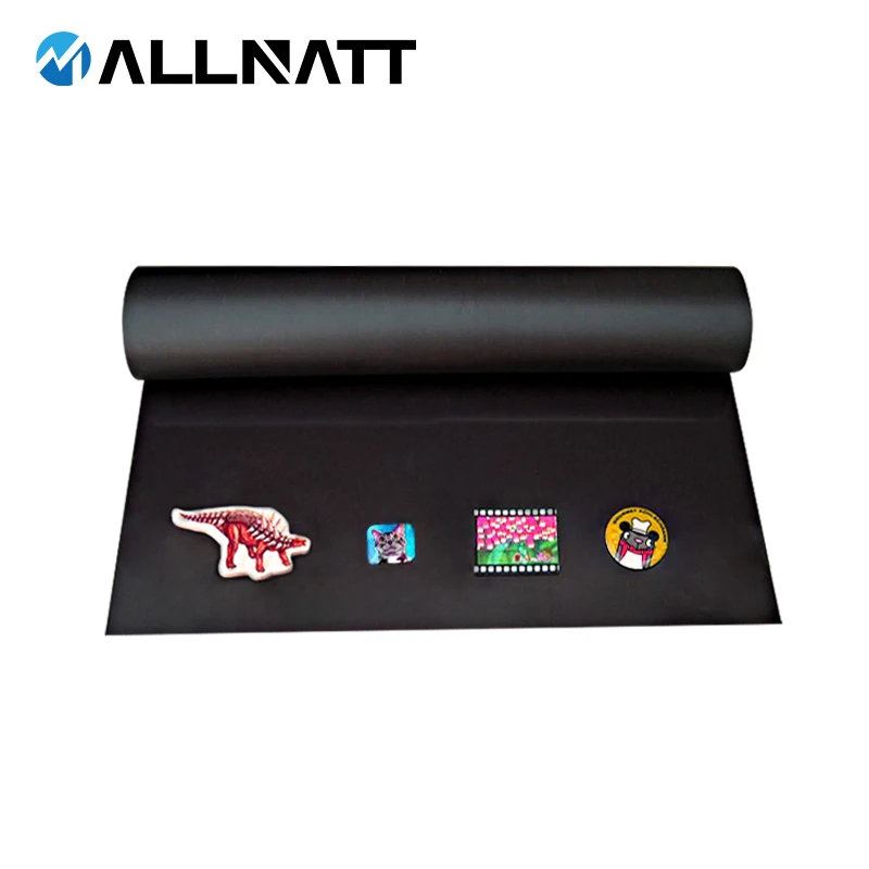 Magnetic Roll 0.3mm Thickness Strong Magnet Sheets Rubber Roll White PVC for Advertising Board