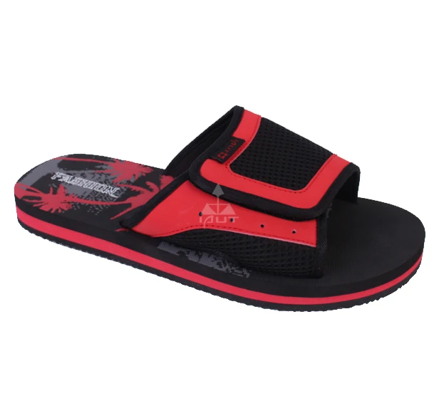 Outdoor PVC Blank Custom printing patterns Slippers Slides Footwear Sandals for men