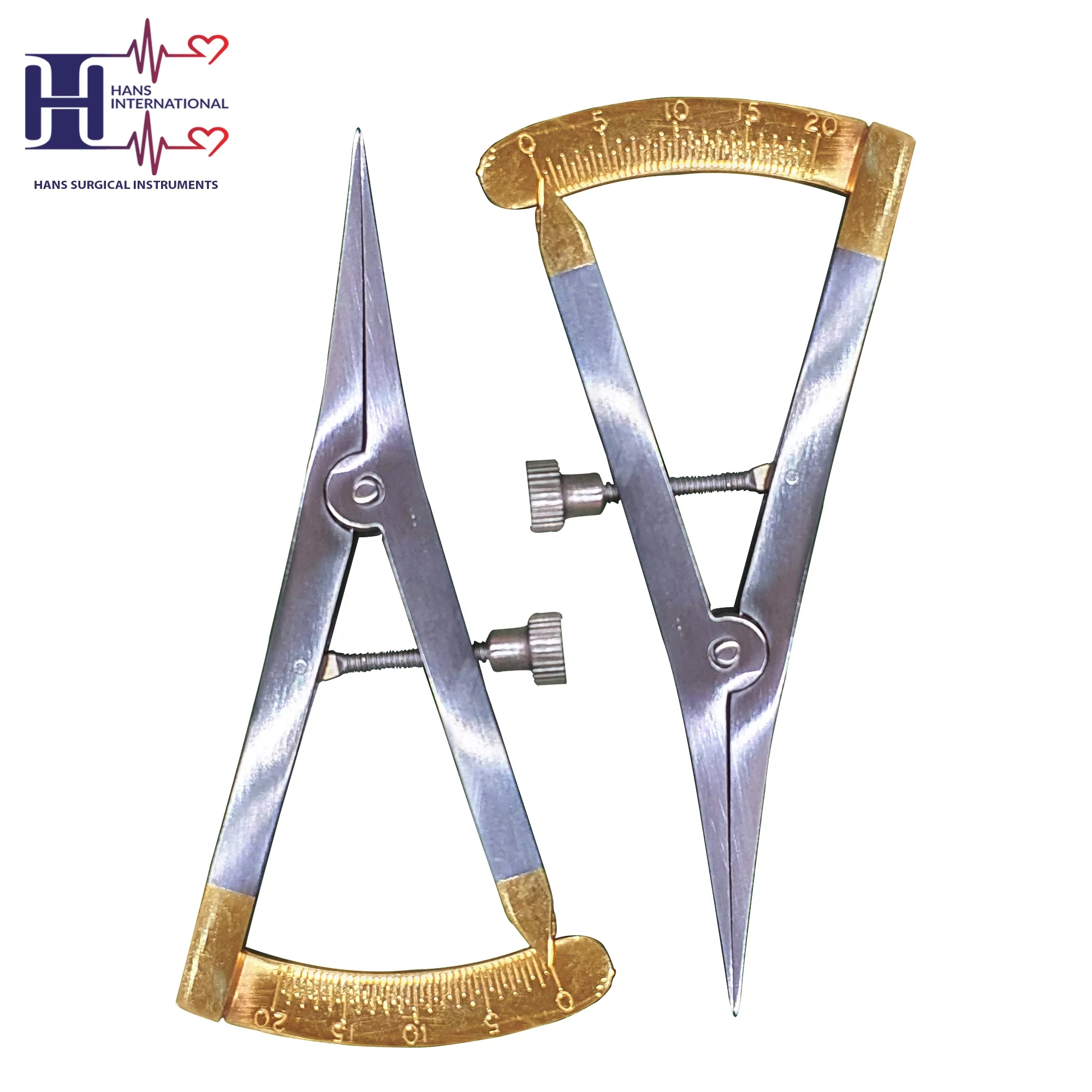 Castroviejo Caliper Straight Measuring Instruments Spine Implants Orthopedic Instruments