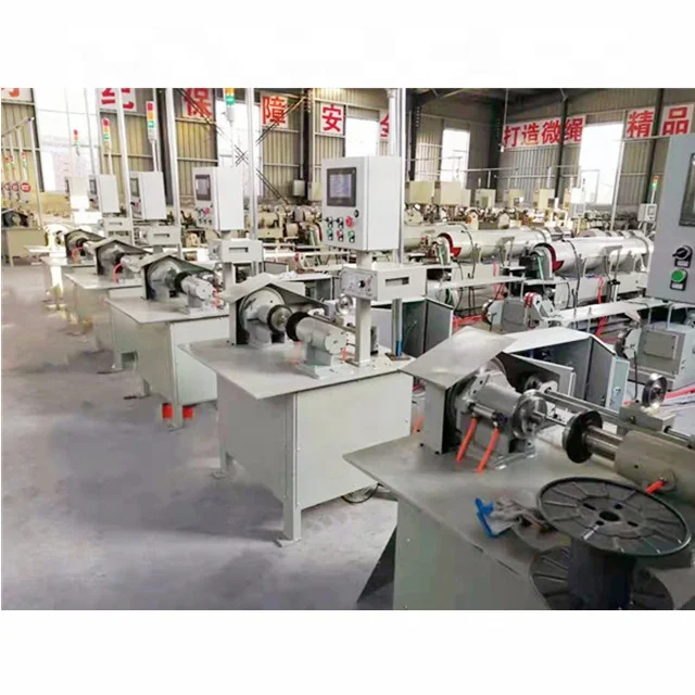 Factory direct supply 160 type 3 reels steel wire rope tubular stranding machine /strander/ steel wire tubular twister