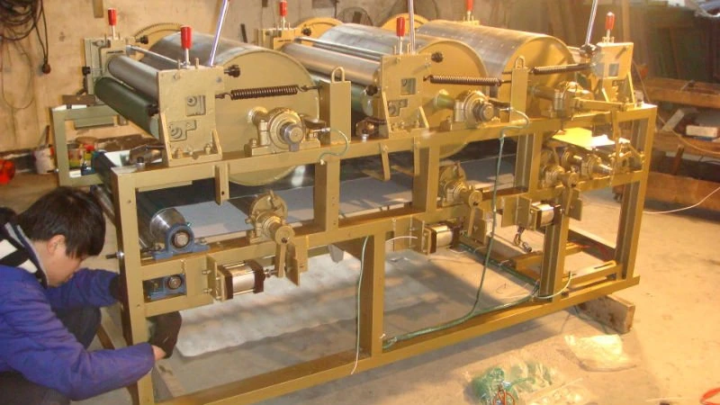 Китайское профессиональное производство Новая автоматическая 4 цвета небольшой флексографские принтеры цилиндр печатной машины для Non сплетенная и сплетенный мешок