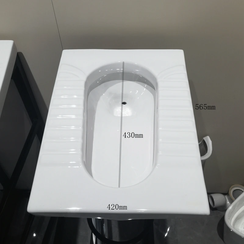 water closet squat toilet pan with tank