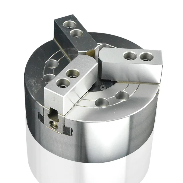 Through-hole 3 jaw power hydraulic chuck oversized 3-jaw chuck 24 inch Large inner diameter chuck