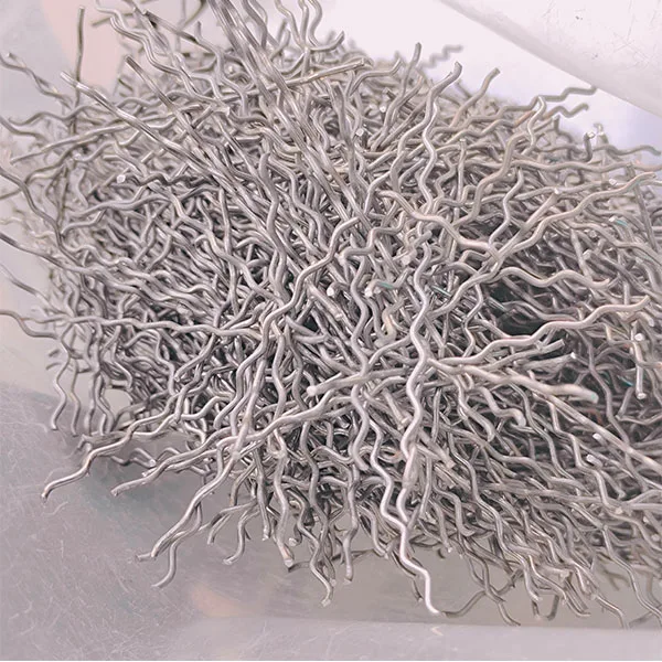 60mm Corrugated Crude Precast Steel Fiber Refractory Castable For Concrete Panel Crimped Steel Fiber