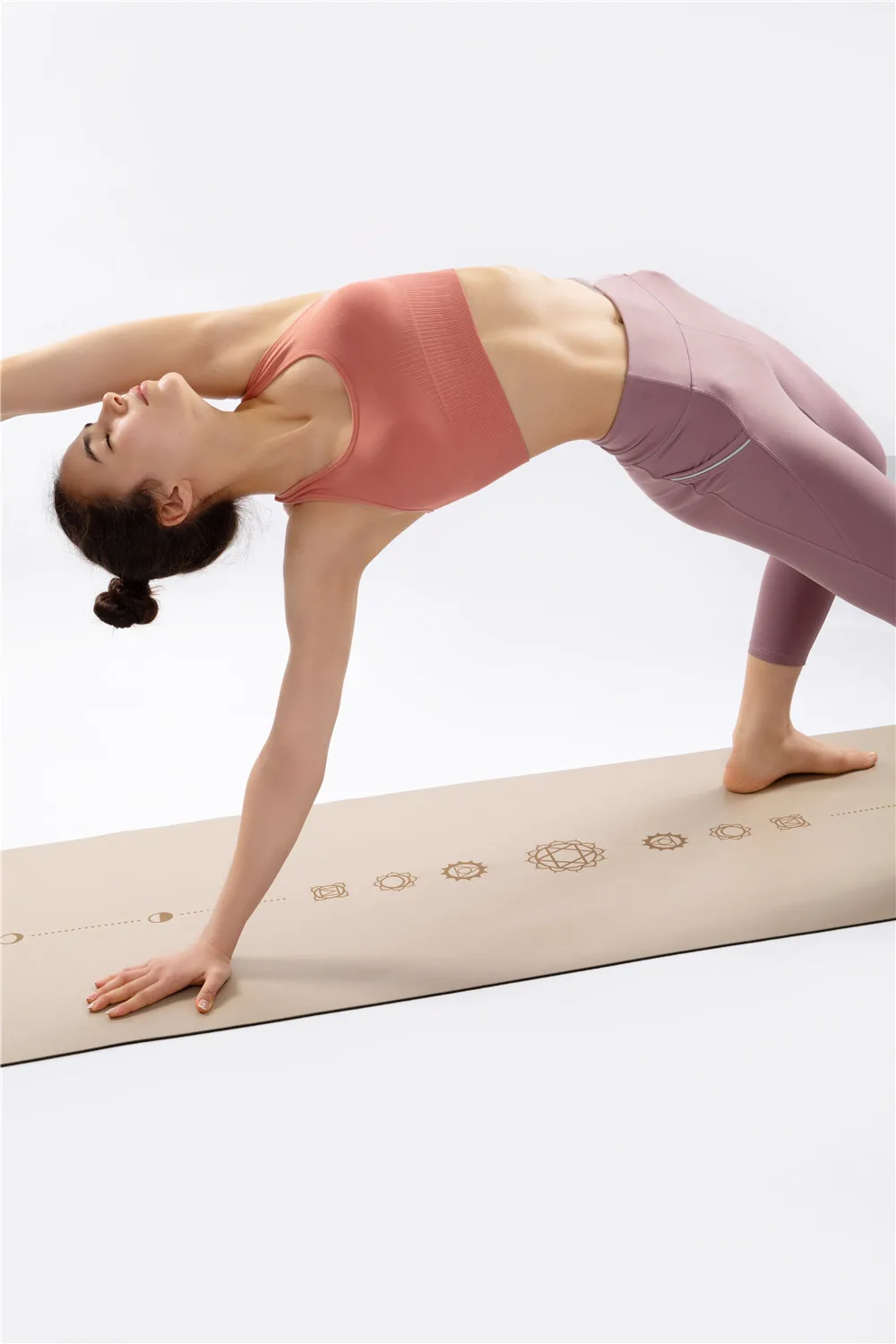 Non Slip Exercise Fitness Pad Travel foldable Yoga Mat set Workout Mats for Home Gym Sport Fitness Exercise