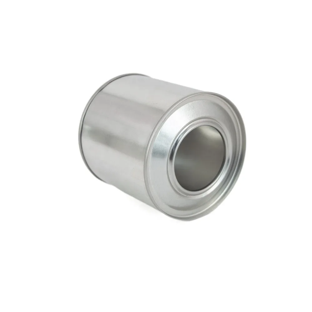 Small Size Paint Can Factory Customized Design Empty Round Tin Cans With Low Moq