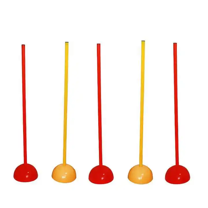 Fitness Equipment Portable Outdoor Training With Base Soccer Agility Poles