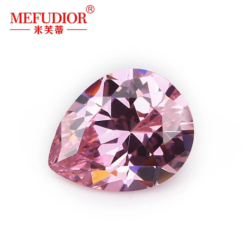 5AAAA Hot Sale Color Pink Wholesale Price Loose Cubic Zirconia Stone