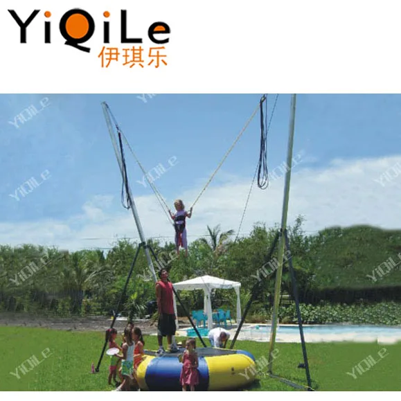 2019 high quality and hot sale bungee trampoline on trailer