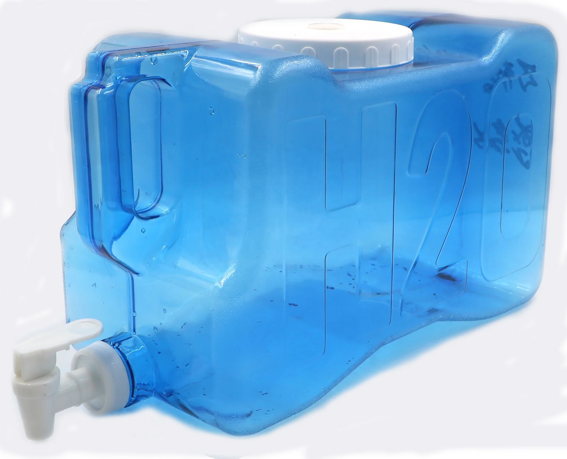 Hot sale 2.5GL water bottle and 2.5gl plastic bottle with PP PETG silicone faucet