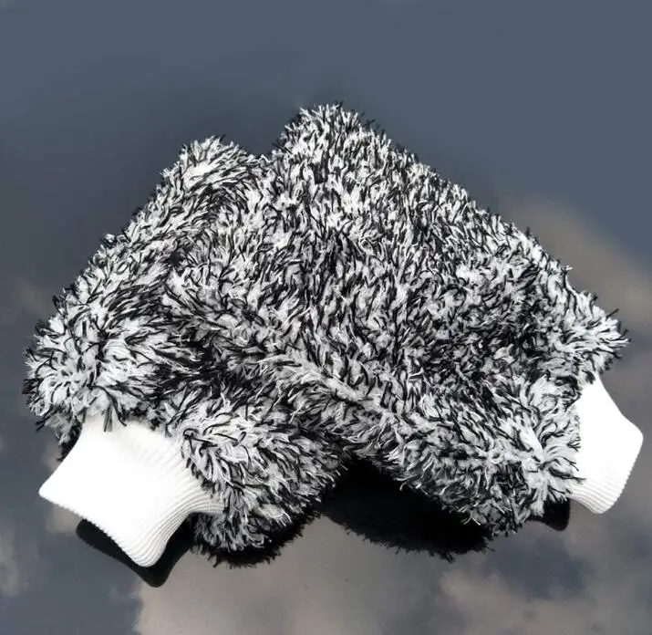 Microfibre Car Cleaning Wash Glove Mitten Microfiber Car Wash Mitt