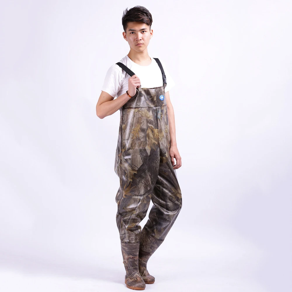 2023 Fishing Waders Hunting Suit 3 Waterproof Wading Pants with Neoprene Boots Waist Fly Fishing Waders