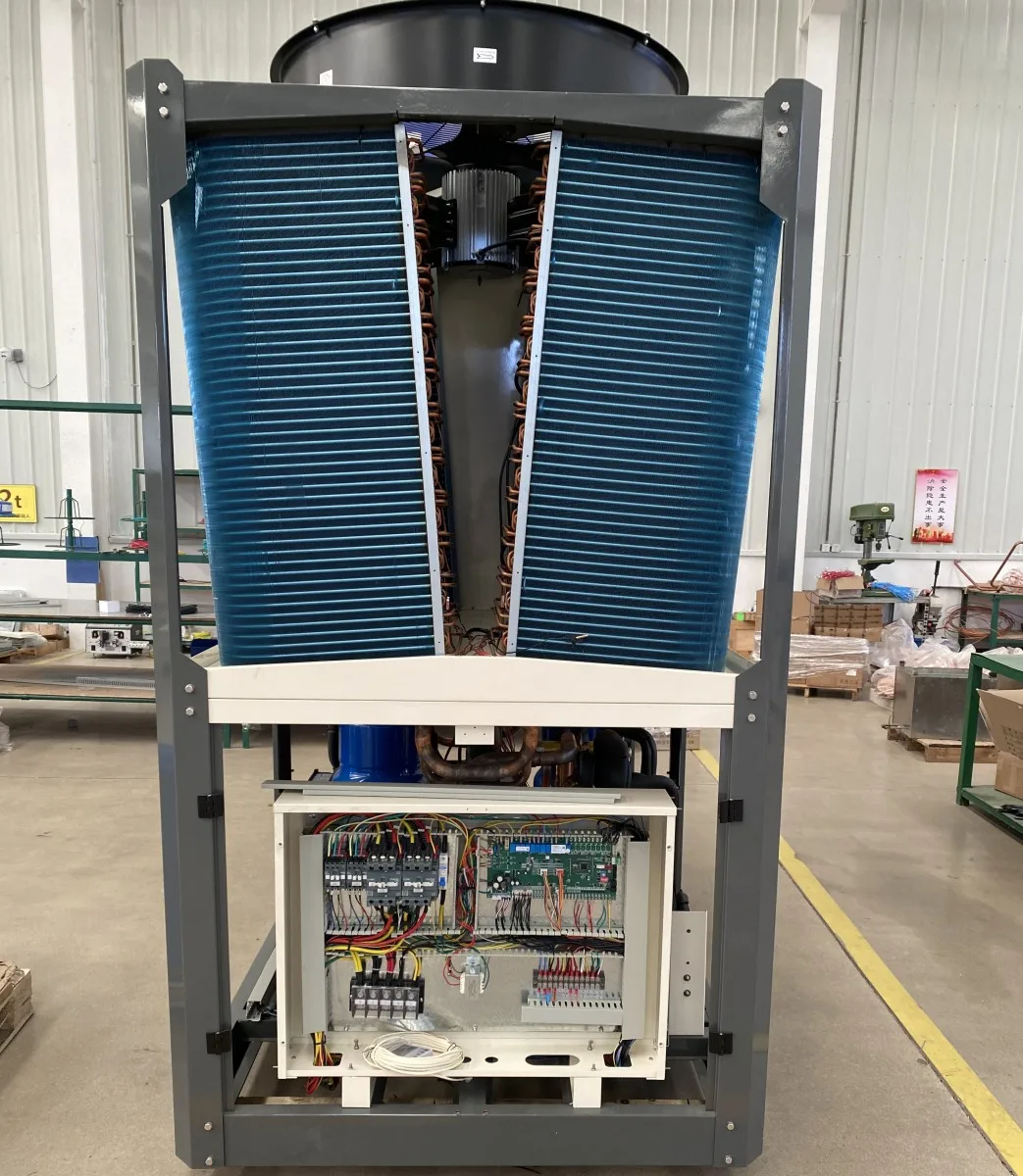 9kw/15.2kw/16.3kw/30kw/60kw Air Source Heat Pump New Energy Household Commercial Heat Pump Electric Water Heater