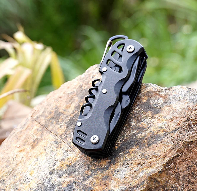 Swiss Manufacturer 12-Inch Stainless Steel EDC Combination Multi-Functional Outdoor Repair Knife DIY OEM Customizable Features