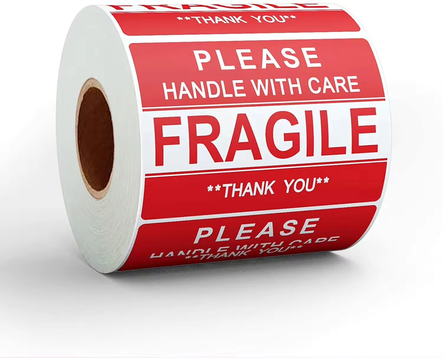 custom fragile stickers Shipping & Handling Labels paper packaging fragile satin photo paper
