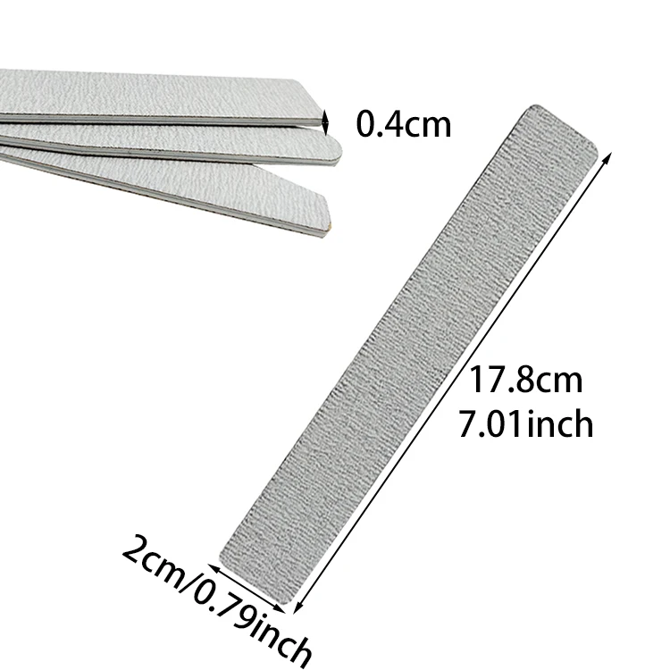 Professional bulk personalized washable wearable 100/180 zebra nail files banana nail file