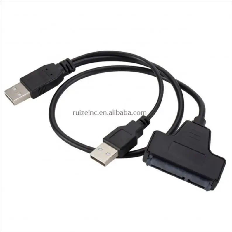 Кабель для жесткого диска SATA-USB адаптер HDD USB/жесткого USB2.0 к SATA 22PIN кабель