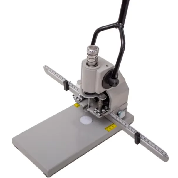 desktop cheap manual paper book drilling machine