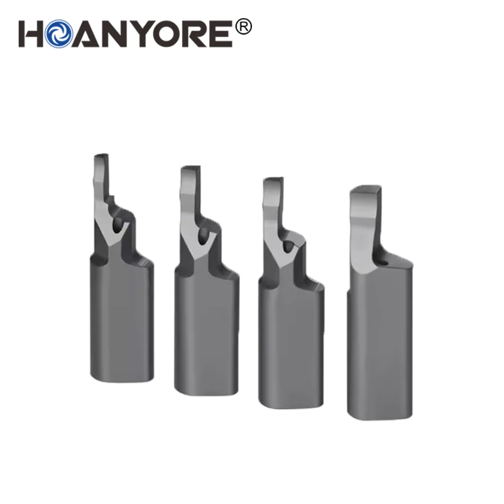 HOANYORE Internal cooling CNC small diameter end face groove milling cutter is suitable copper aluminum/steel/stainless steel
