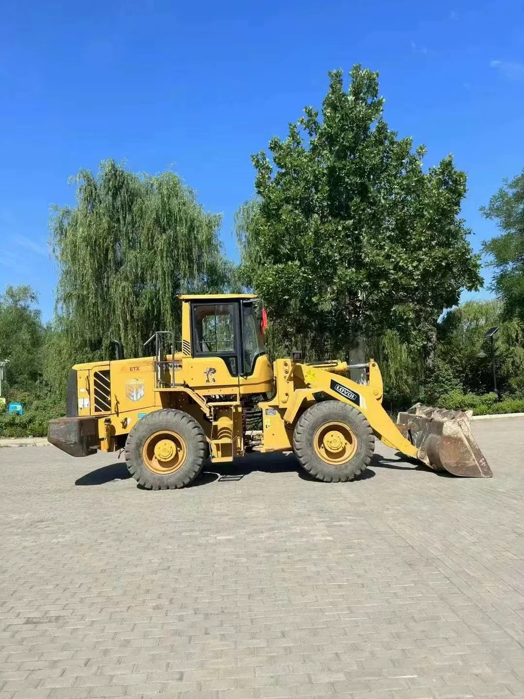3 ton mini Used Original State loader LovoL 936L Used Small Lovol 936 956 958 wheel loader good condition 6 ton loader for sale