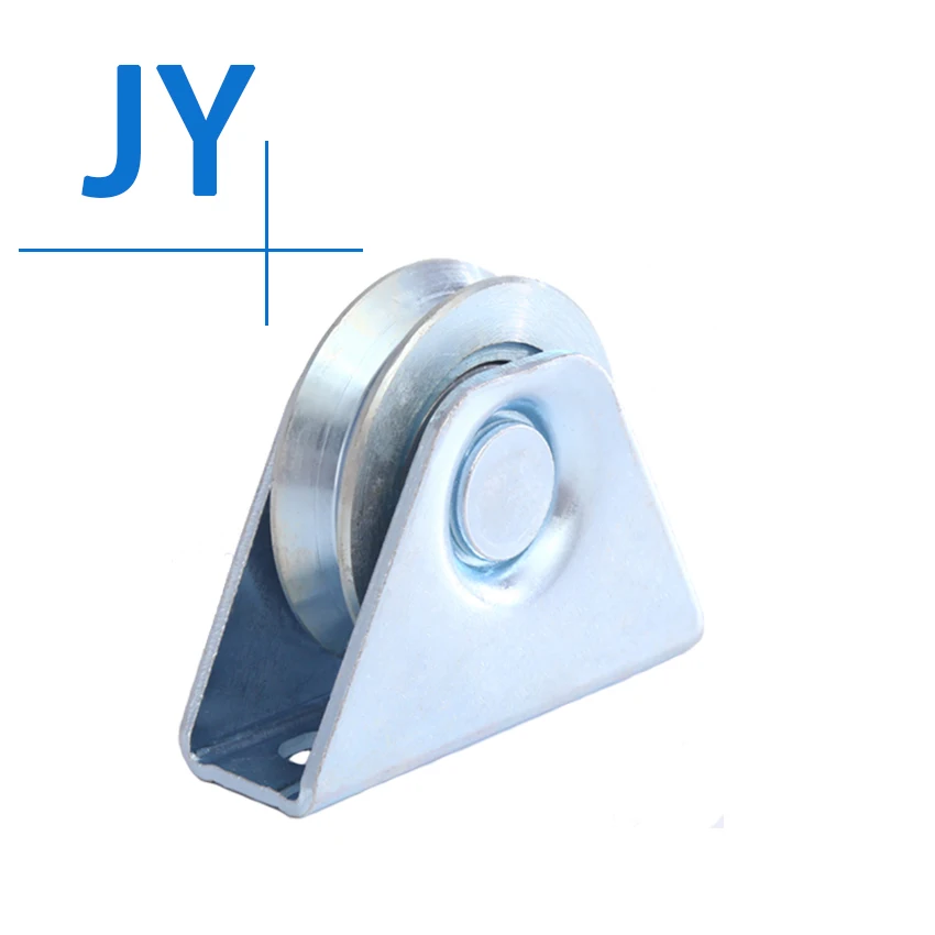 20 Inch Sliding Gate Fence Door Universal Caster Wheel Roller Pulley with Groove Used with Track for Wood Metal Door