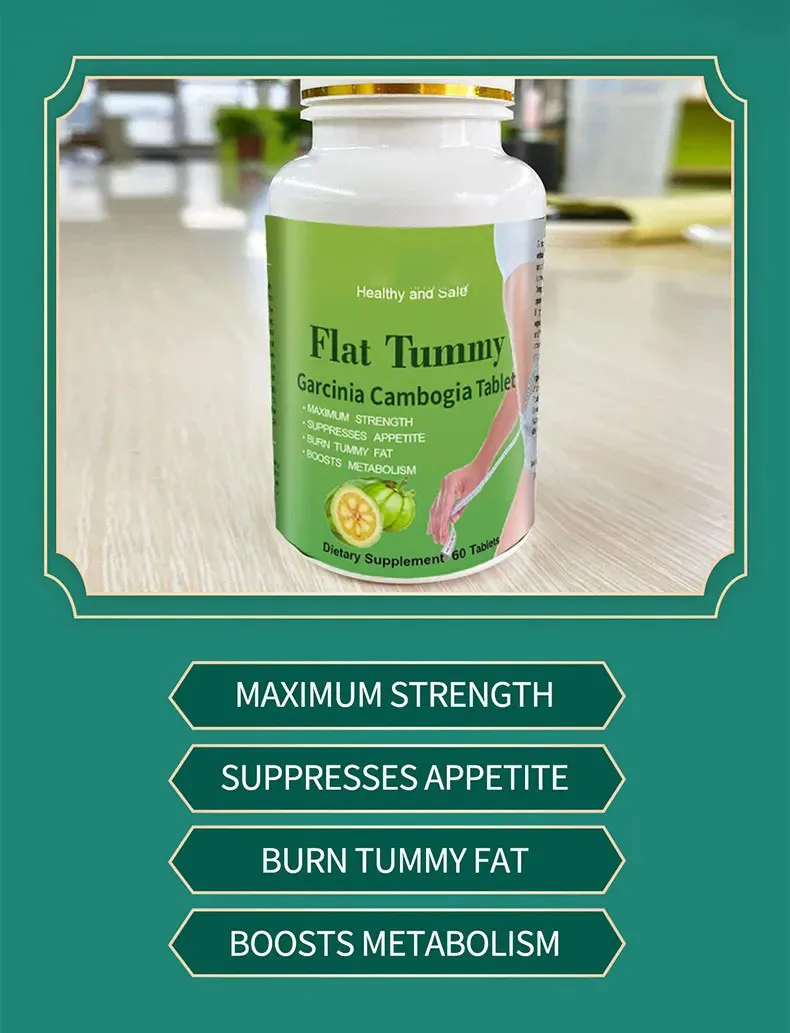 Lifegarden Flat Tummy Pills Garcinia Cambogia Extract Loss Products Fat Burning Capsules Detox Belly Slimming Pills