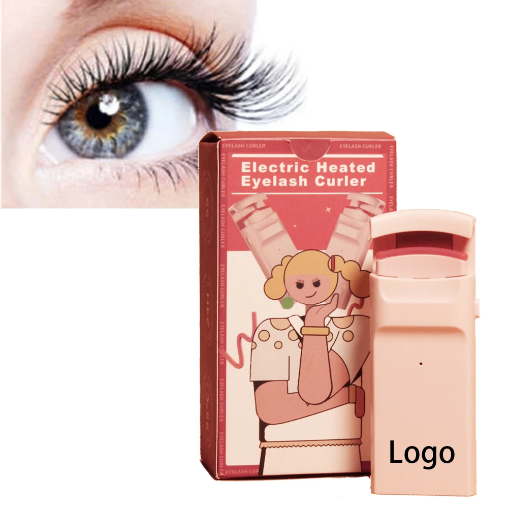 2022 USB Rechargeable Mini Pocket Electric Heated Eyelash Curler