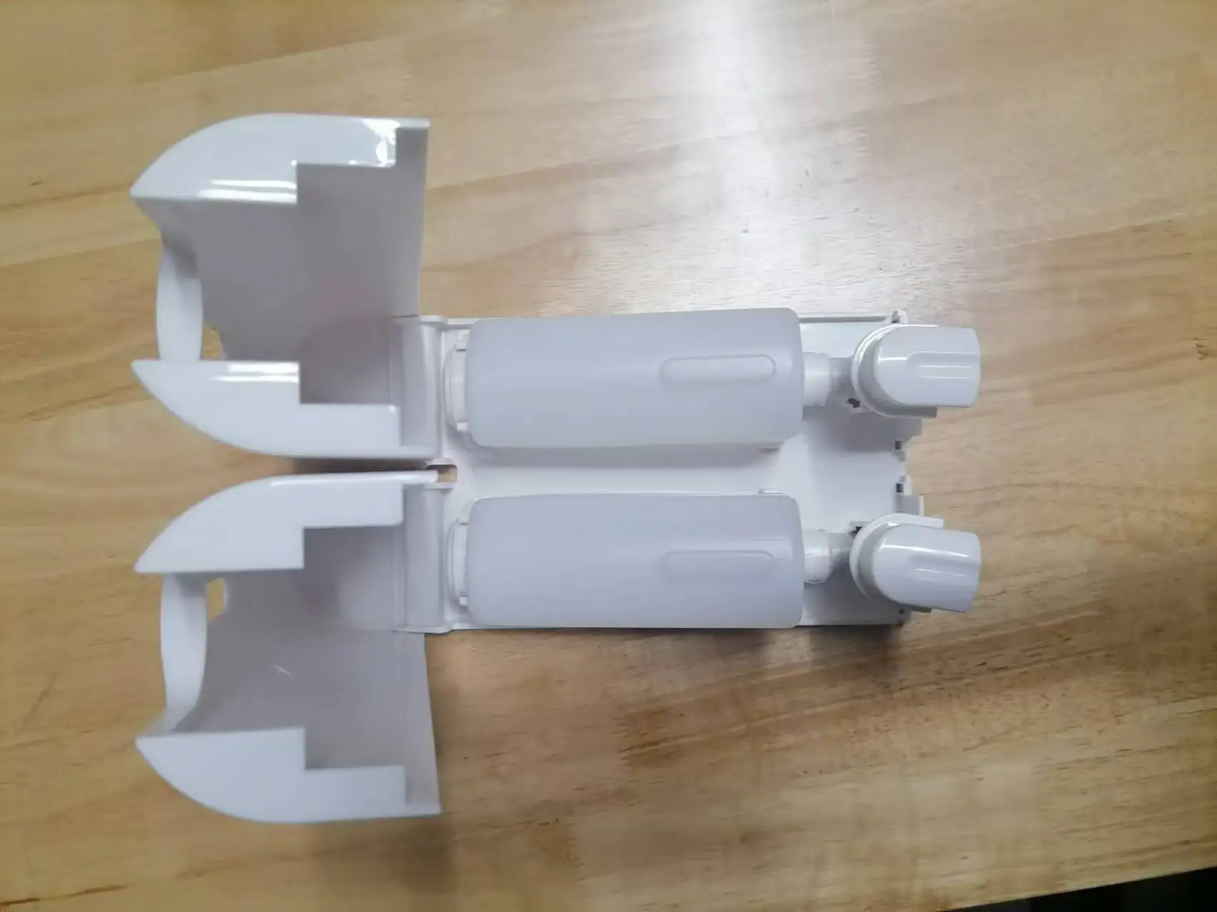 X-2203S Double manual hand soap Dispenser two head double head wall mount 800ml liquid soap dispenser