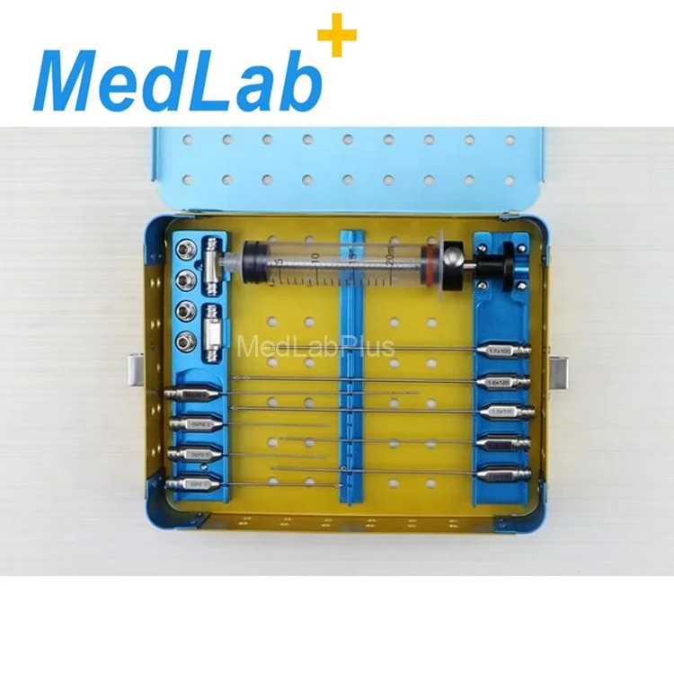 A2 Face Liposuction cannula set facial liposuction cannula facial fat transfer kit