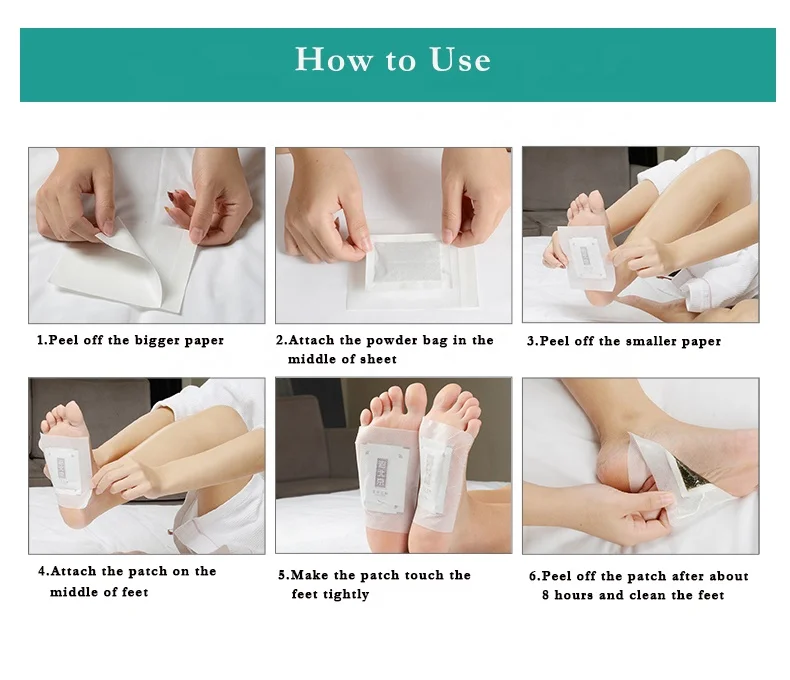 Most Popular Products For Foot Patch Natural Ginger Bamboo Detox Foot Patches