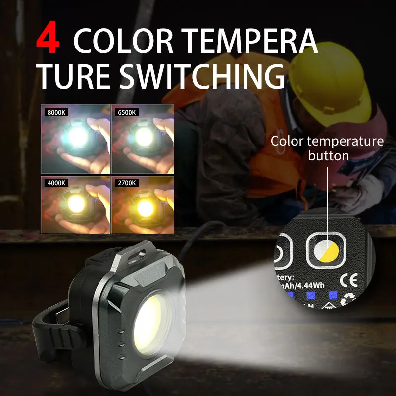 small key chain light mini linternas led alta potencia strong super bright magnet COB mini LED rechargeable keychain flashlight