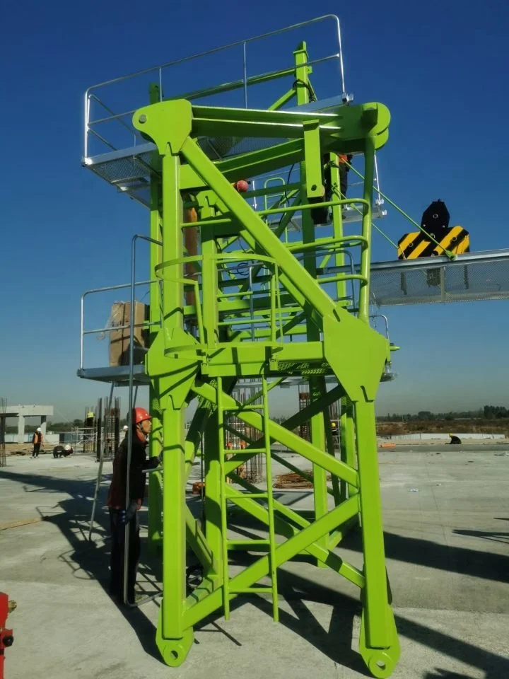 Flat-top topless tower crane max load 8tons