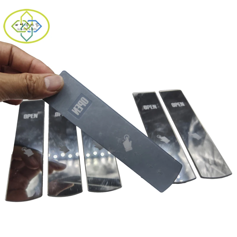 High quality 3M self adhesive sticker custom color electronic pvc sticker
